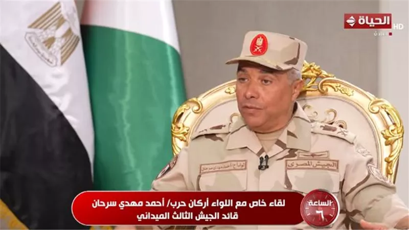 قائد الجيش الثالث: سيناء شهدت تنمية غير مسبوقة في آخر 10 سنوات  