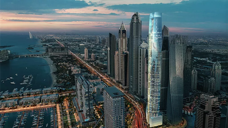 بارتفاع 377 مترًا.. دبي تفتتح أطول فندق في العالم|صور