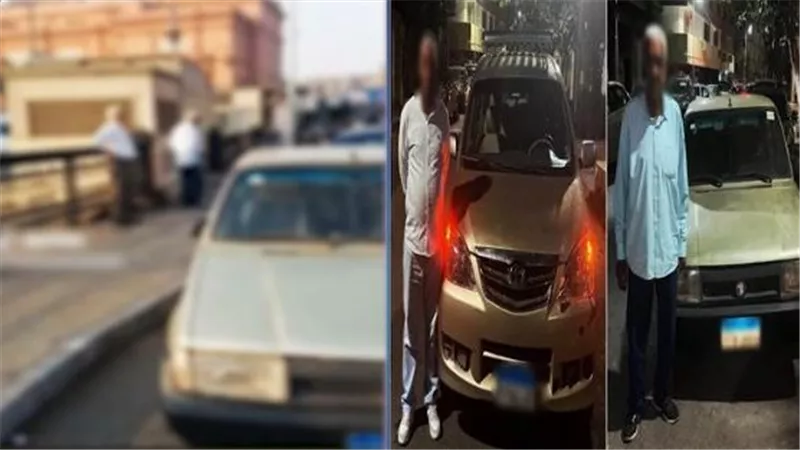 فيديو كشفهم.. التحقيق مع قائدي سيارتين يعملان بالأجرة دون ترخيص في قلب القاهرة