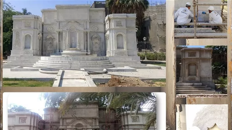 الأزبكية تستعيد بريقها الأثري بعد جهود ترميم دقيقة وطويلة الأمد
