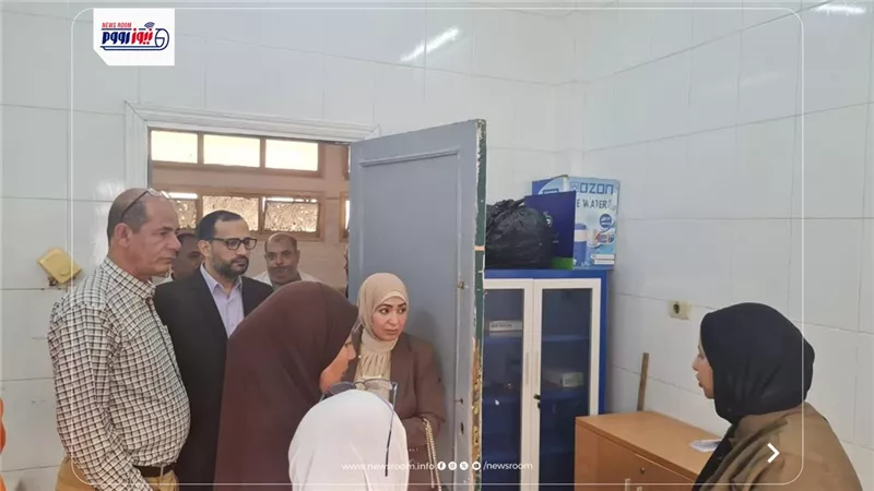 مرور مفاجئ لوكيل وزارة الصحة بالفيوم على المستشفى العام لمتابعة انتظام العمل