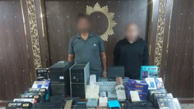 النيابة تحقق مع شخصين متهمين بإدارة قناة تلفزيونية مخالفة بالدلتا