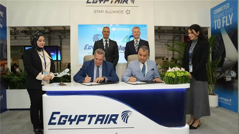 مصر للطيران توقع بروتوكول تعاون مع MedAire لتعزيز السلامة التشغيلية