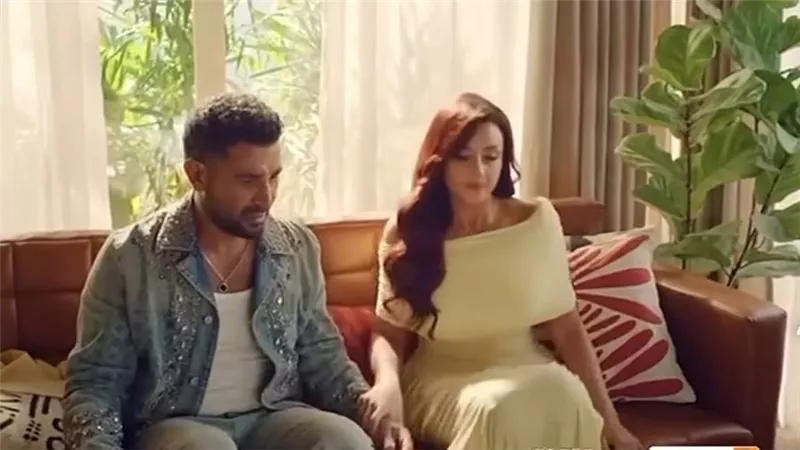 ظهور خاص لرضوى الشربيني مع أحمد سعد في إحدى الإعلانات لشركات الاتصالات 