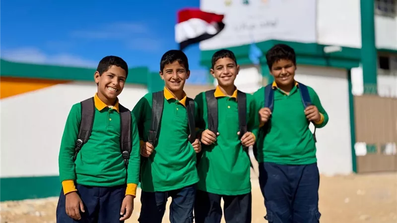 افتتاح مدرسة أولاد مازن للتعليم الأساسي بمطروح بعد انتهاء تجهيزها