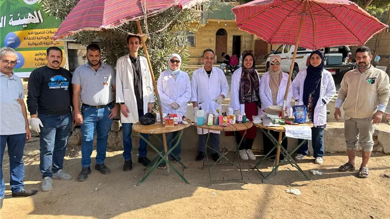 محافظة الجيزة تطلق قوافل بيطرية مجانية لرعاية الخيول والجمال بالأهرامات