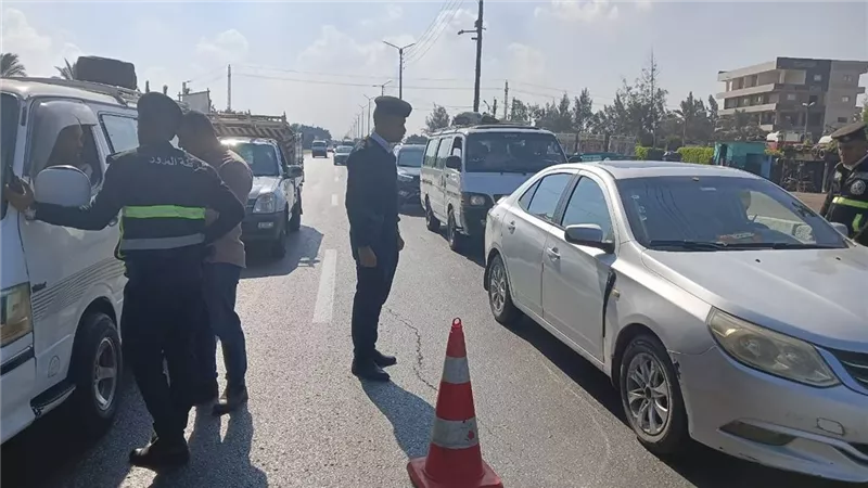 تحاليل مفاجئة للسائقين ضمن جهود الدقهلية لضمان السلامة على الطرق