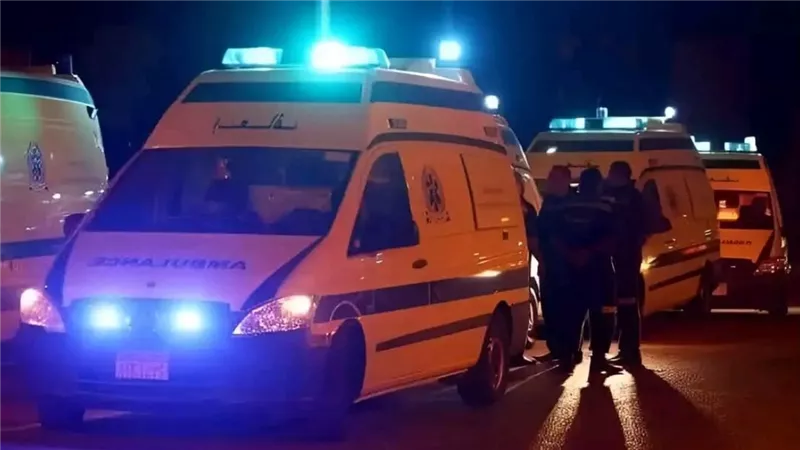 مصرع سائق وإصابة اثنين إثر انقلاب تريلا على طريق الحبيل بالأقصر