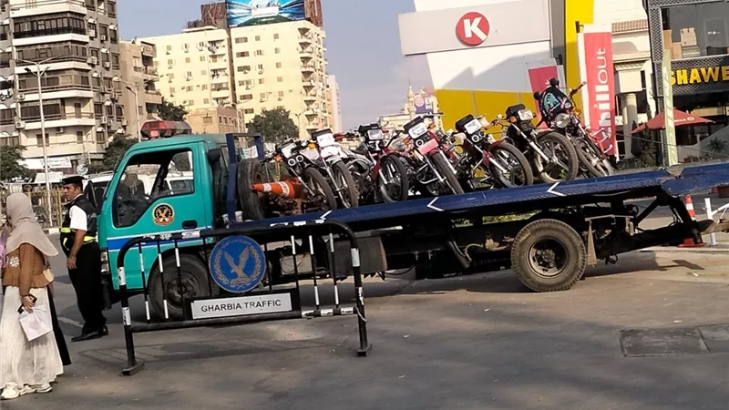 ضبط 286 مخالفة مرورية ويصادر مركبات مخالفين بالغربية خلال 24 ساعة