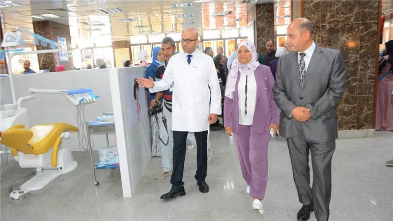 جامعة أسيوط تطلق قافلة طبية متخصصة لعلاج أسنان الأطفال     
