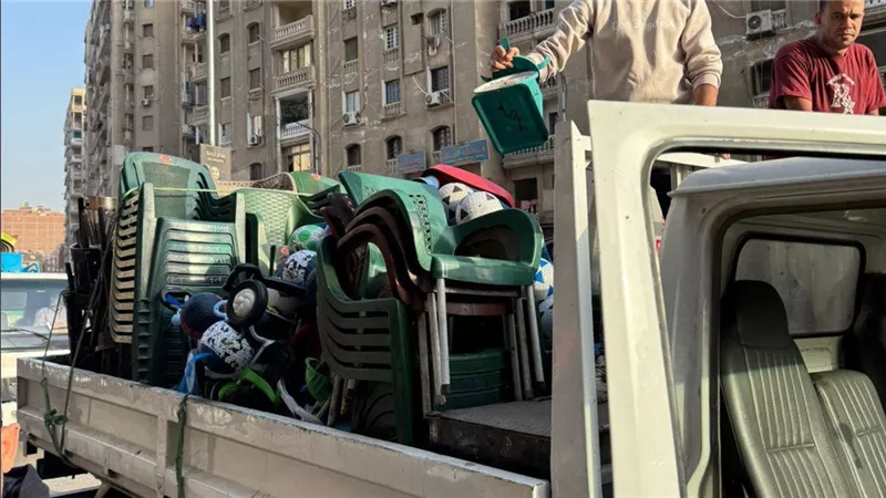 محافظة الجيزة ترفع 1100 حالة إشغال بعدد من شوارع المحافظة