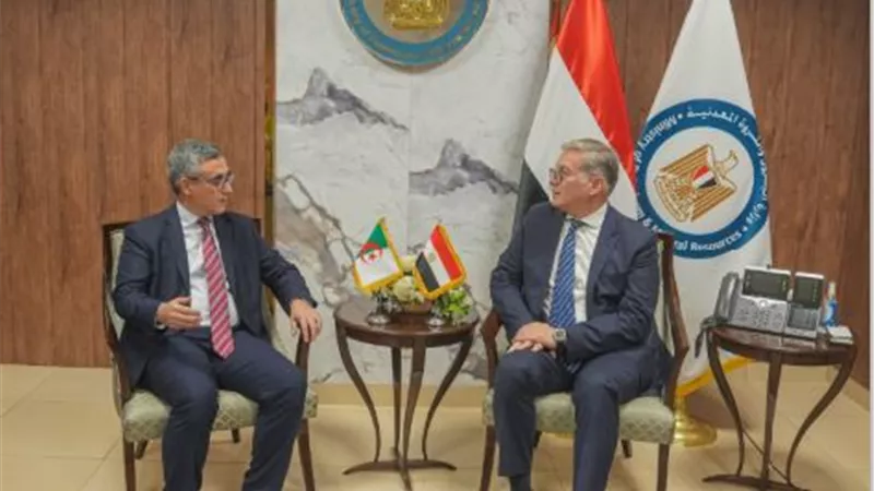 وزير البترول يبحث مع سفير الجزائر تعزيز التعاون في البترول والغاز