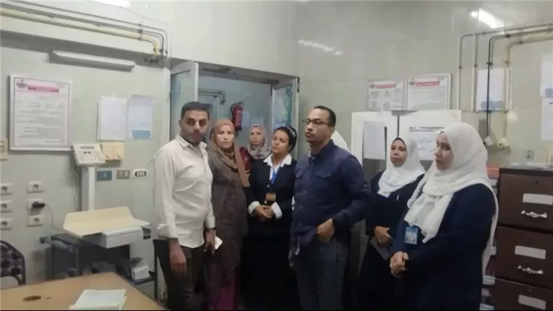 مدير الخدمات الطبية بصحة أسيوط يتابع سير العمل والخدمات بمستشفى صدفا المركزي  