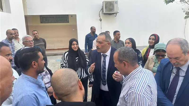 رئيس مياه القناة: يتفقد انتظام سير العمل في المواقع الفنية والإدارية بالسويس