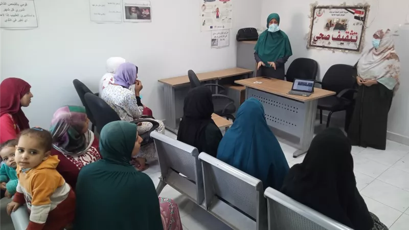 تقديم أكثر من 3550 خدمة طبية مجانية لأهالي زكي فاضل بإهناسيا ببني سويف