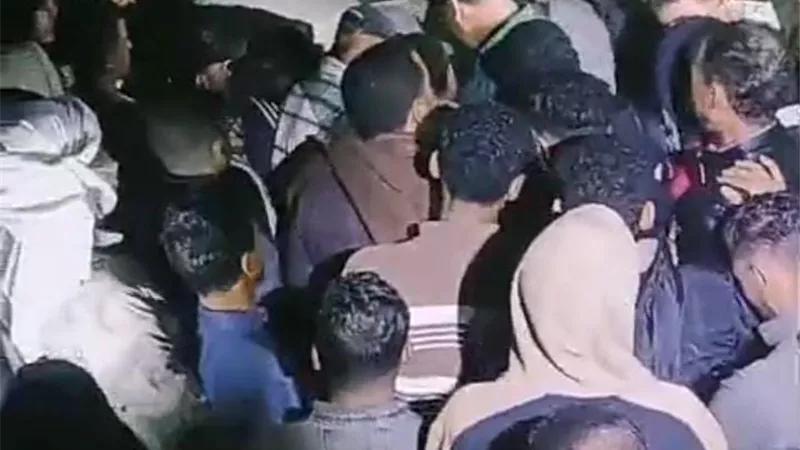 تشييع جثامين ضحايا حادث تصادم لودر بملاكي على طريق وادي النطرون بالبحيرة