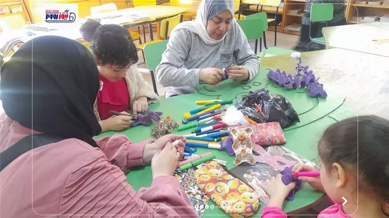 مكتبة الفيوم العامة تحتفل بأعياد الطفولة بفعاليات مميزة ومتنوعة لطلاب المدارس 