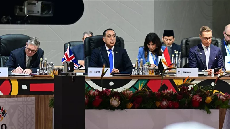 رئيس الوزراء يشارك في فعاليات الجلسة الافتتاحية لقمة مجموعة العشرين (G20) 