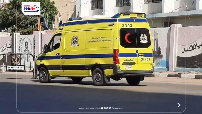 مصرع شاب ونجله الطفل في تصادم سيارة بدراجة بخارية ببنى سويف 