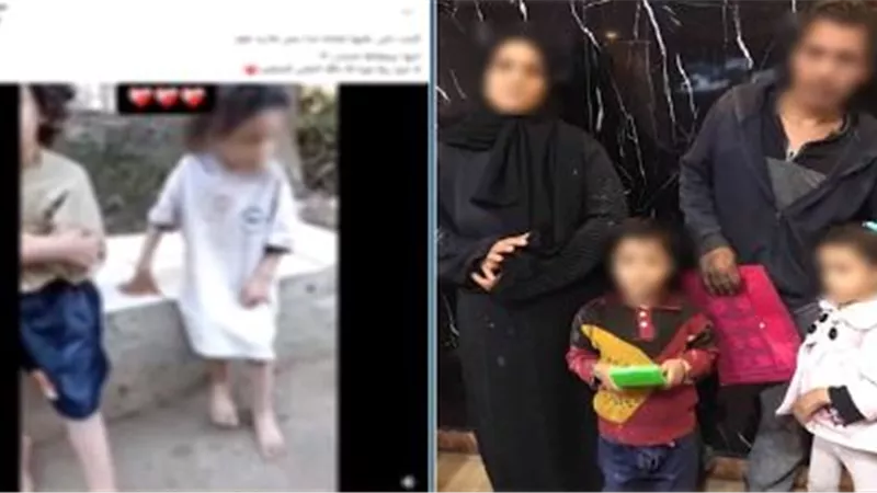 أبوين بلا رحمة.. ضبط زوجين تركا طفلتيهما في الشارع للتسول بالمنوفية| فيديو