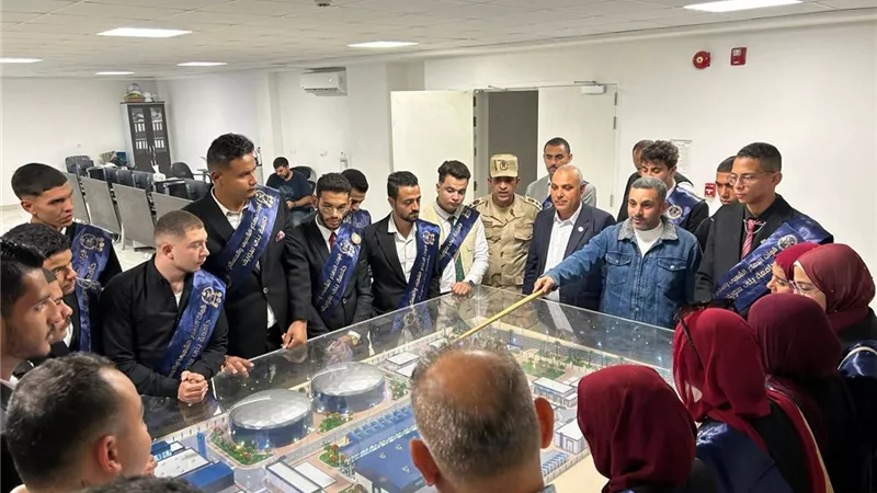 طلاب جامعة بني سويف في زيارة إلى شمال سيناء لتعزيز الانتماء الوطني