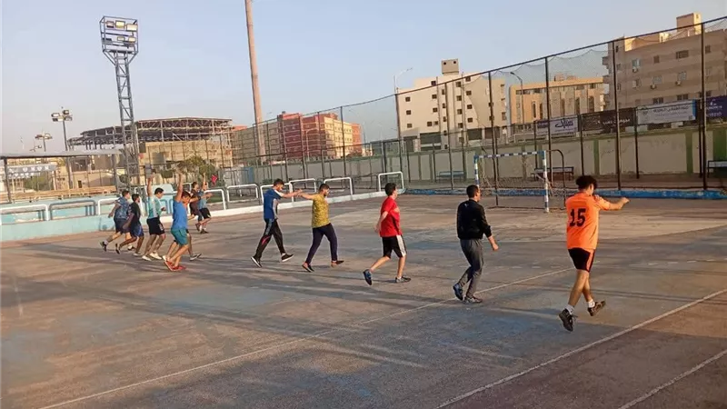 منتخب دمياط لليد يستعد لمواجهة الجيزة والاقصر بدوري مراكز الشباب بالإسكندرية