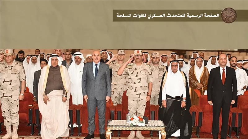  قيادة الجيش الثاني الميداني تستقبل شيوخ وممثلي المجتمع المدني بشمال سيناء