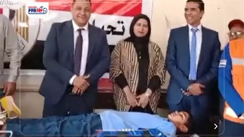 تعليم الفيوم ينظم تدريب الإسعافات الأولية لطلاب مدرسة الفيوم الميكانيكية 
