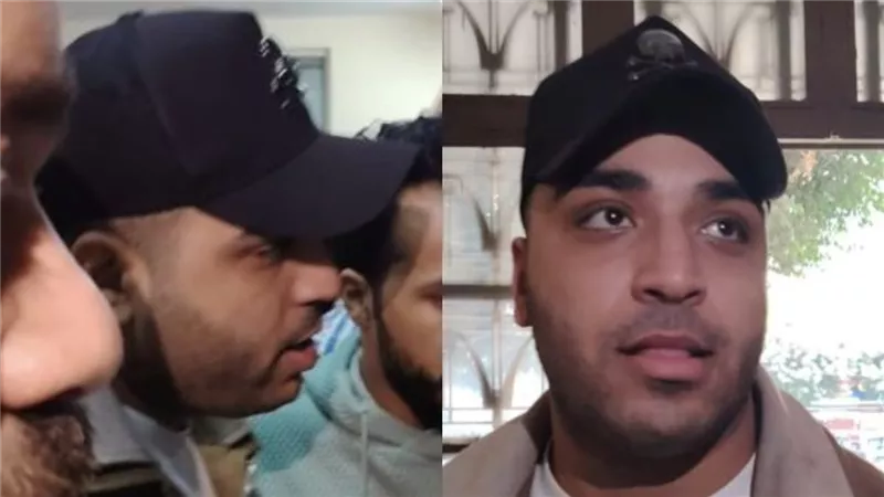 إسلام كابونجا في مقر نقابة المهن الموسيقية للتحقيق معه .. صور