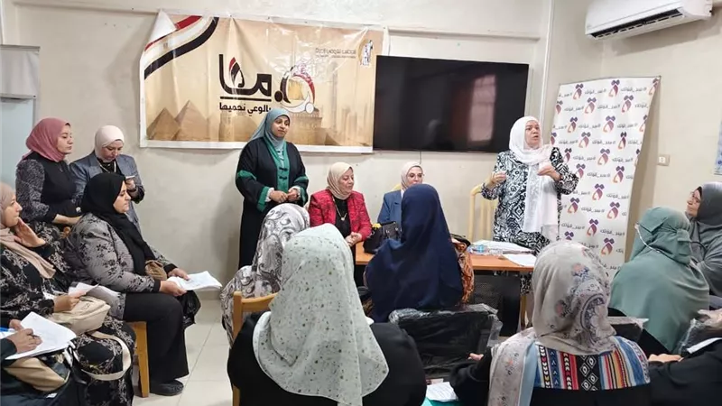 قومى المرأة بالشرقية يطلق حملات ميدانية لدعم مشاركة السيدات بالانتخابات
