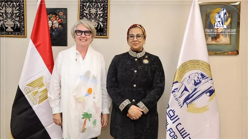 المستشارة أمل عمار تستقبل سفيرة فنلندا بالقاهرة لبحث سبل تعزيز التعاون المشترك