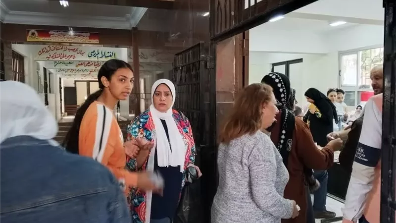 مشاركة واسعة من الناخبين في لجان ببورسعيد للتصويت بانتخابات مجلس النواب