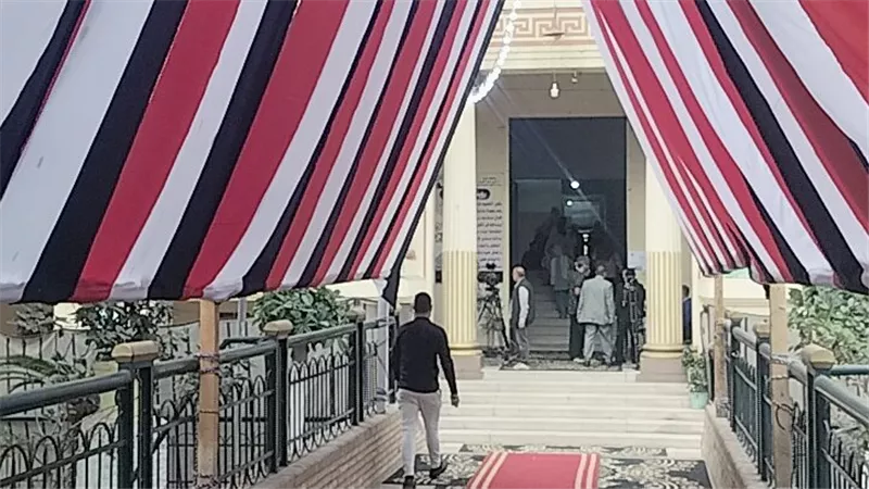 استبدال رئيسة لجنة بالمنوفية بعد وفاة حماها أثناء التصويت بانتخابات النواب