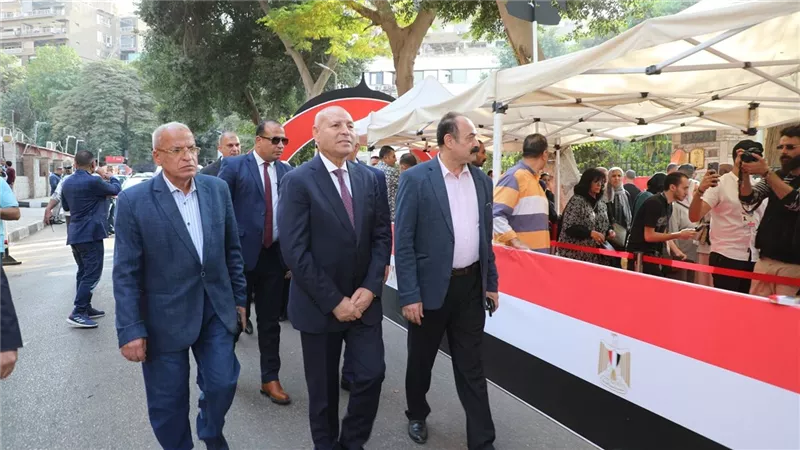 محافظ القاهرة يتفقد عدد من اللجان الانتخابية بالقاهرة |صور 