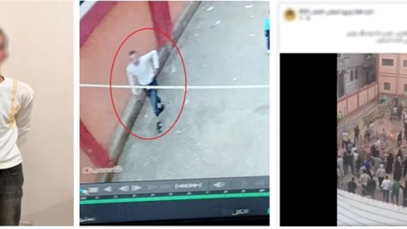 الأمن يكشف ملابسات فيديو إلقاء زجاجة بها مادة مشتعلة بلجنة انتخابية بالدقهلية