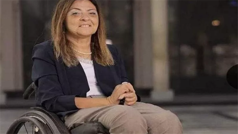  إيمان كريم المشرف على المجلس القومي للإعاقة بمناسبة لريادة الأعمال النسائية 