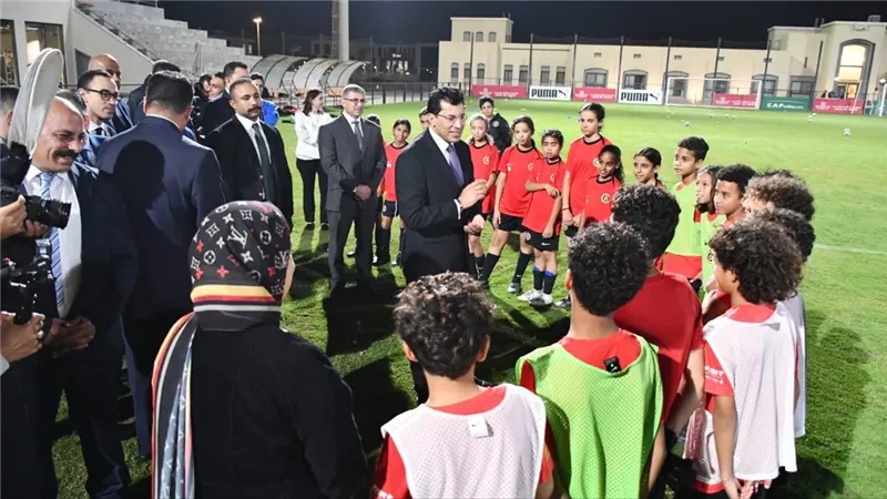 وزير الرياضة يشهد بروتوكول تعاون مع أكاديمية «رايت تودريم» العالمية لكرة القدم