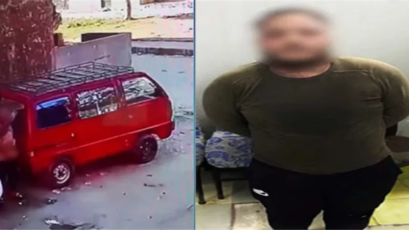 فيديو فاضح بالطريق العام في بورسعيد.. والداخلية تضبط المتهم