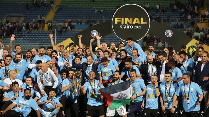 عمر رضوان: تتويج بيراميدز بالبطولات 