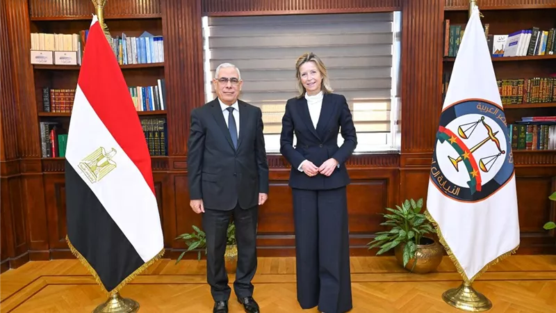 النائب العام يستقبل الممثلة الخاصة للاتحاد الأوروبي لبحث تعزيز التعاون في مجال
