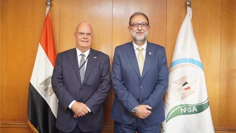 رئيس سلامة الغذاء يستقبل السفير السويدي بالقاهرة لتعزيز التعاون بين البلدين