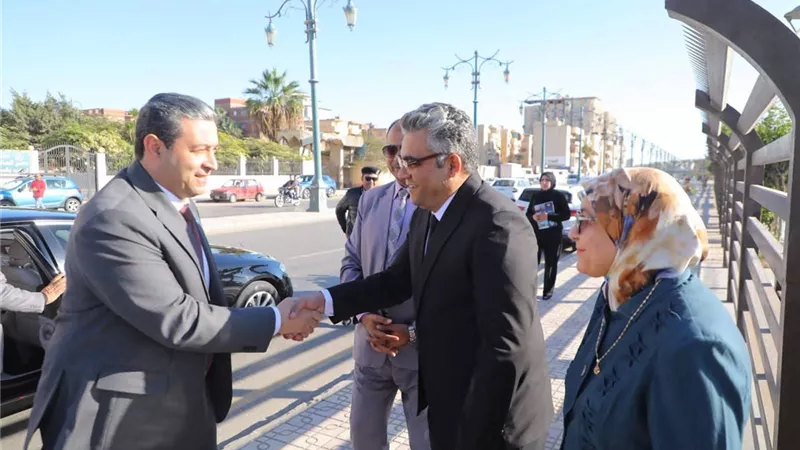 خلال فاعلية أقيمت بجسر الحضارة.. محافظ دمياط يكرم أبطال منتخب مصر