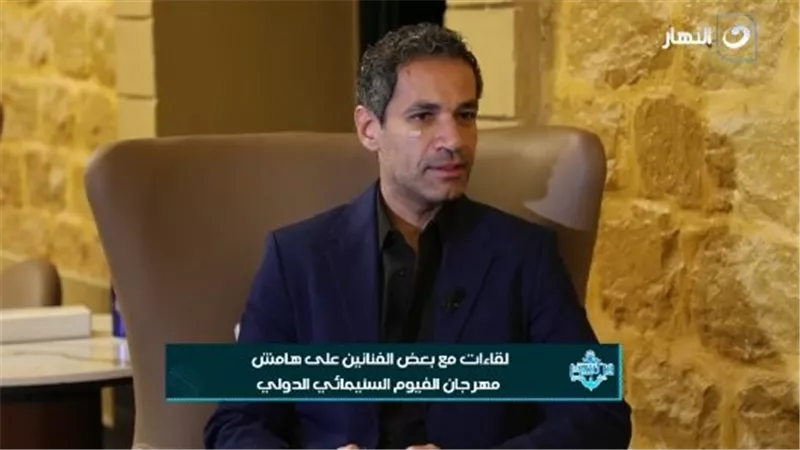 صدقي صخر: مهرجان الفيوم السينمائي خطوة إيجابية ونوعية في ربط الفن بالبيئة