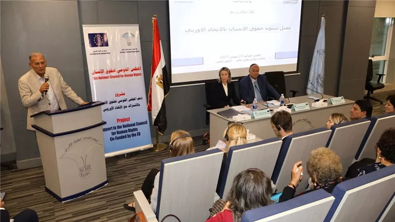لتعزيز التعاون.. القومي لحقوق الإنسان يستقبل مسؤولة أوروبية 
