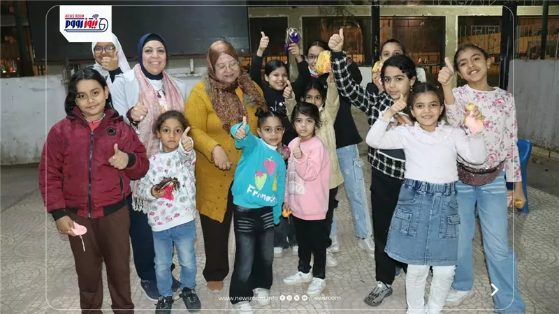 فرحة إبداع صغير.. ورشة لصناعة العرائس تنعش مواهب أطفال نادي المنيا