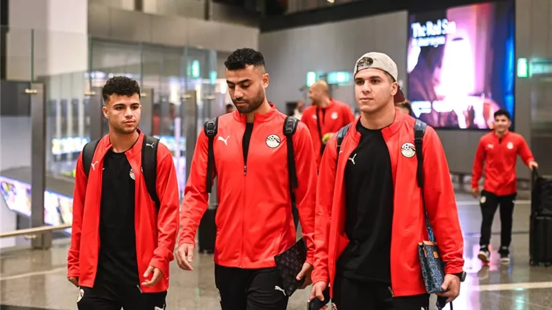 منتخب مصر الثاني يصل إلى قطر استعدادا لبطولة كأس العرب 