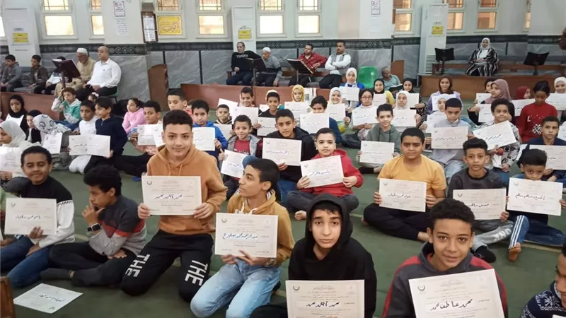تفاعل واسع..مديرية أوقاف القليوبية تنظم لقاء الجمعة للأطفال