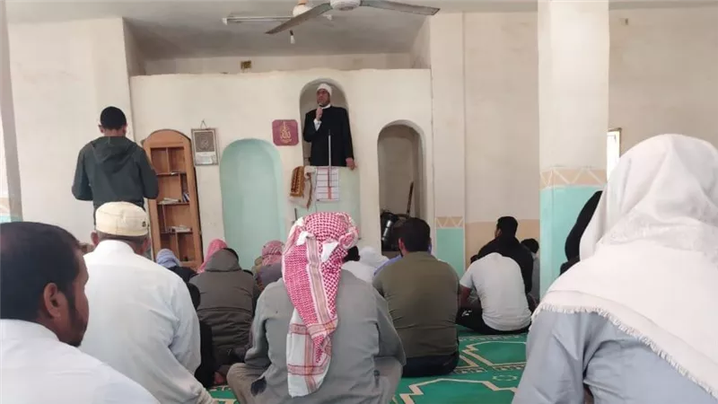 بعدد من المساجد.. دار الإفتاء تواصل قوافلها الإفتائية إلى شمال سيناء