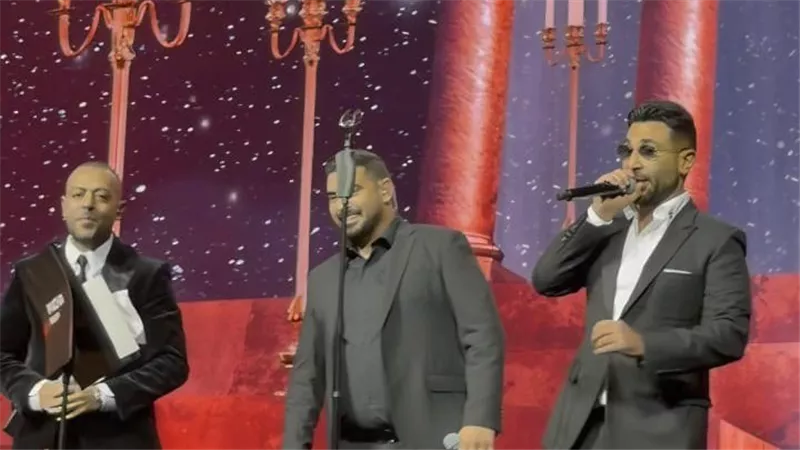 مفاجأة استثنائية.. تريو أحمد سعد وتامر عاشور وآدم يشعل 