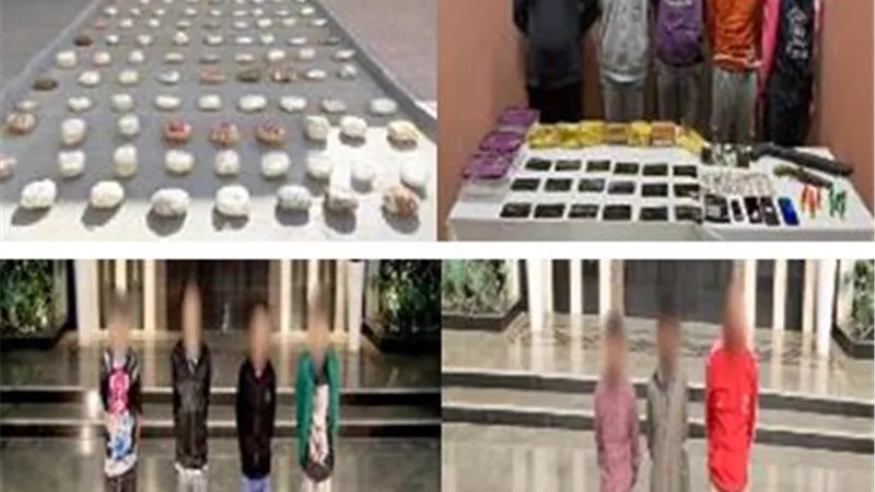 مصرع عنصرين جنائيين وضبط أكثر من طن من المواد المخدرة والأسلحة النارية بالأقصر